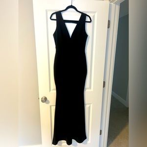 Black Stretch Formal Dress